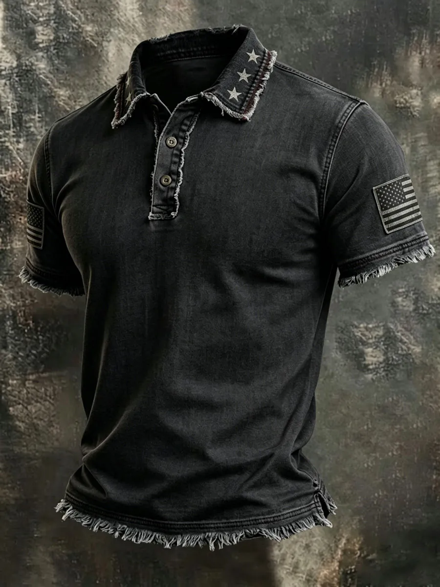 Men'S 250Th Anniversary Printed Casual T-Shirt