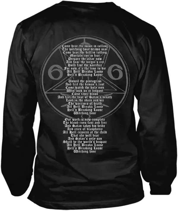 Men's Welcome to Hell Printed Round Neck T-Shirt
