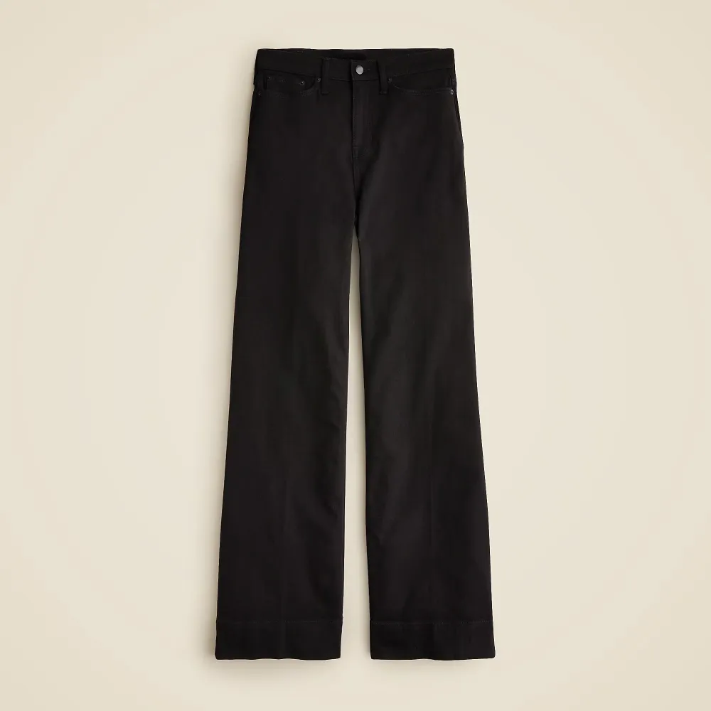Mid-Waist Denim Semi-Stretch Jeans