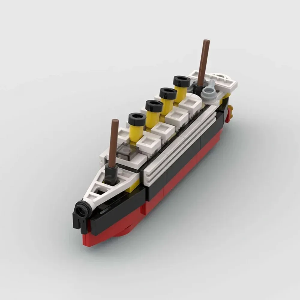 Building Block Toy Boat