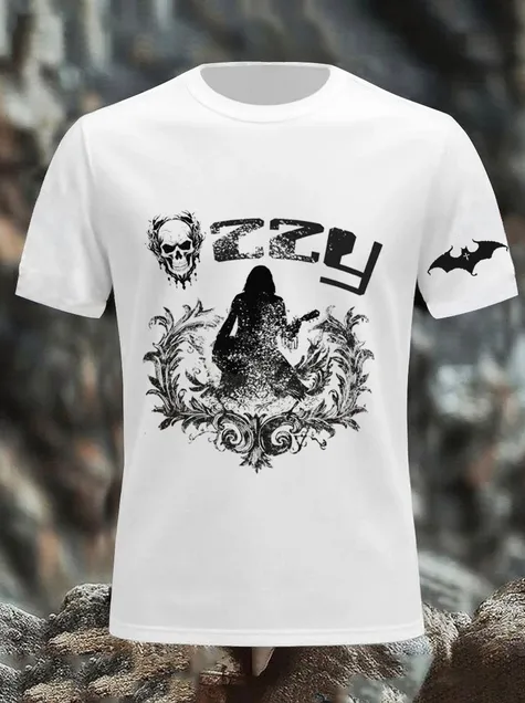 Men'S Ozzy Osbourne Printed T-Shirt