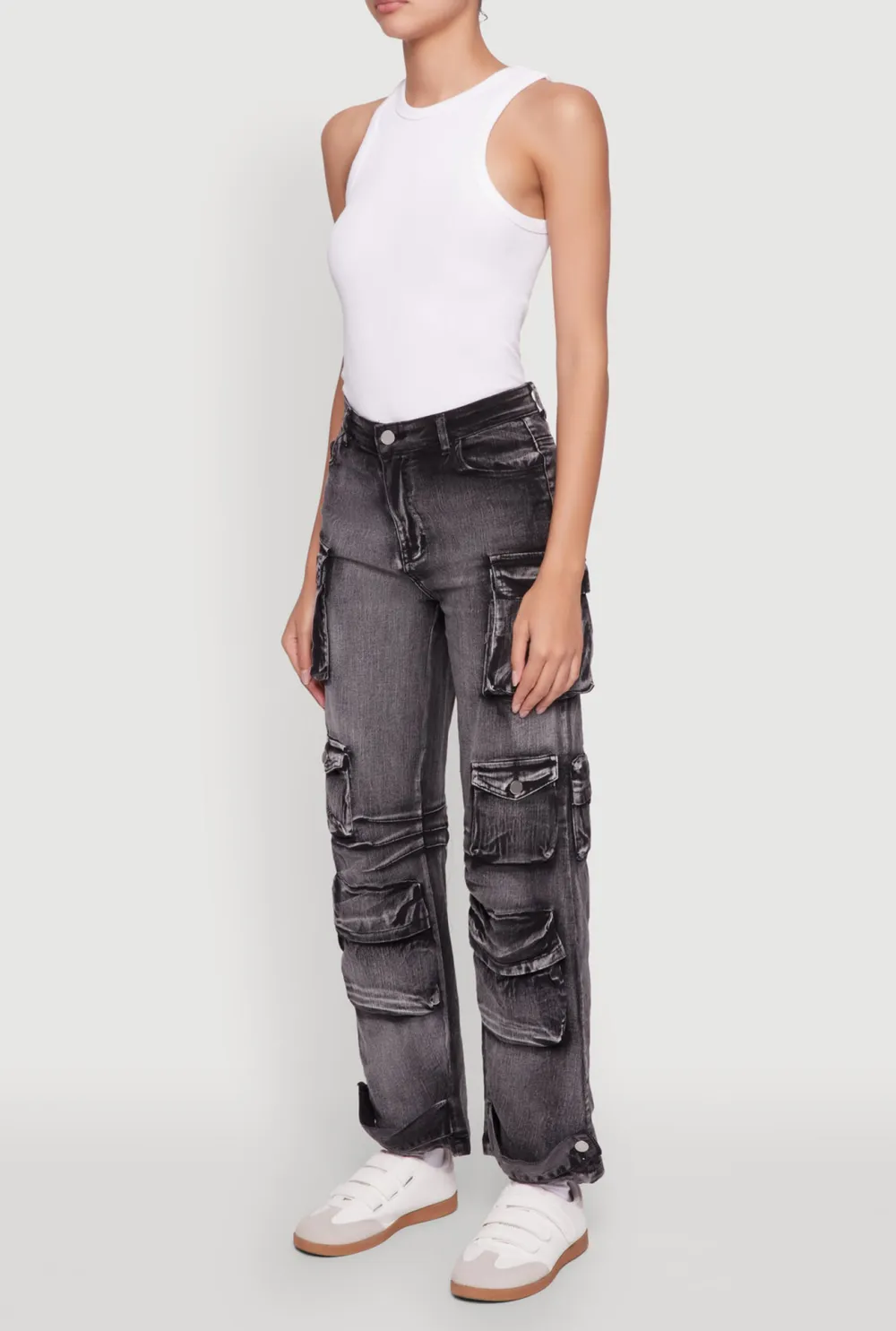 Solid Color Jeans