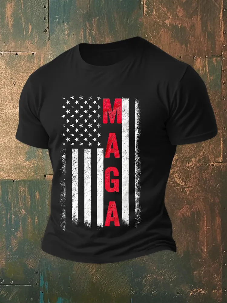 Men'S Maga Crew Neck Short Sleeve T-Shirt