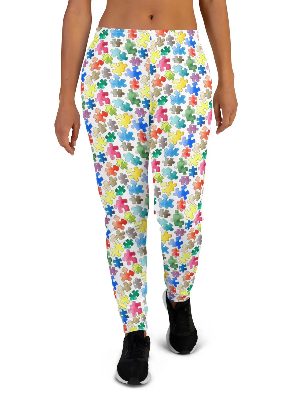 Watercolor Puzzle Joggers