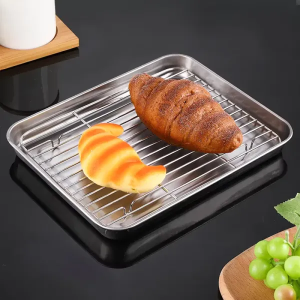 Stainless Steel Barbecue Tray Flat Chassis