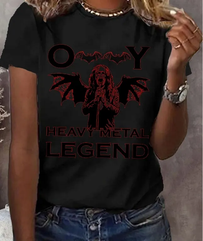 Woman'S Rip Legend Ozzy Osbourne Memorial Tee