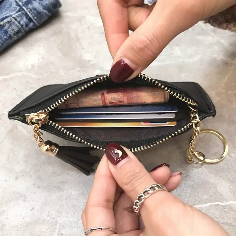 Women's  Pink Blocking Wallet