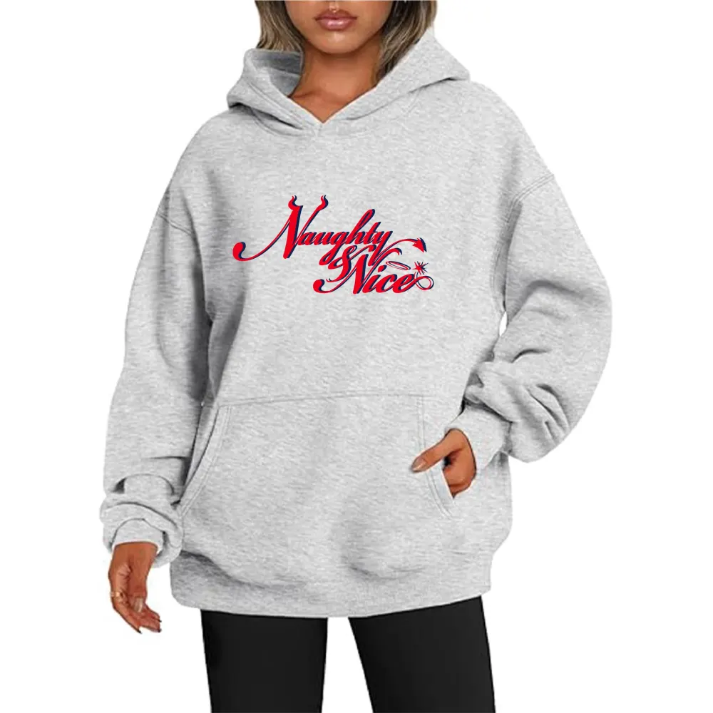 Slogan ​Elements Printed Soft Hoodies