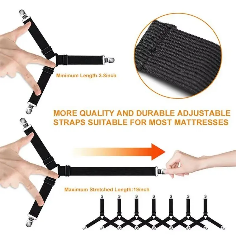 Household Bed Sheet Holder Straps