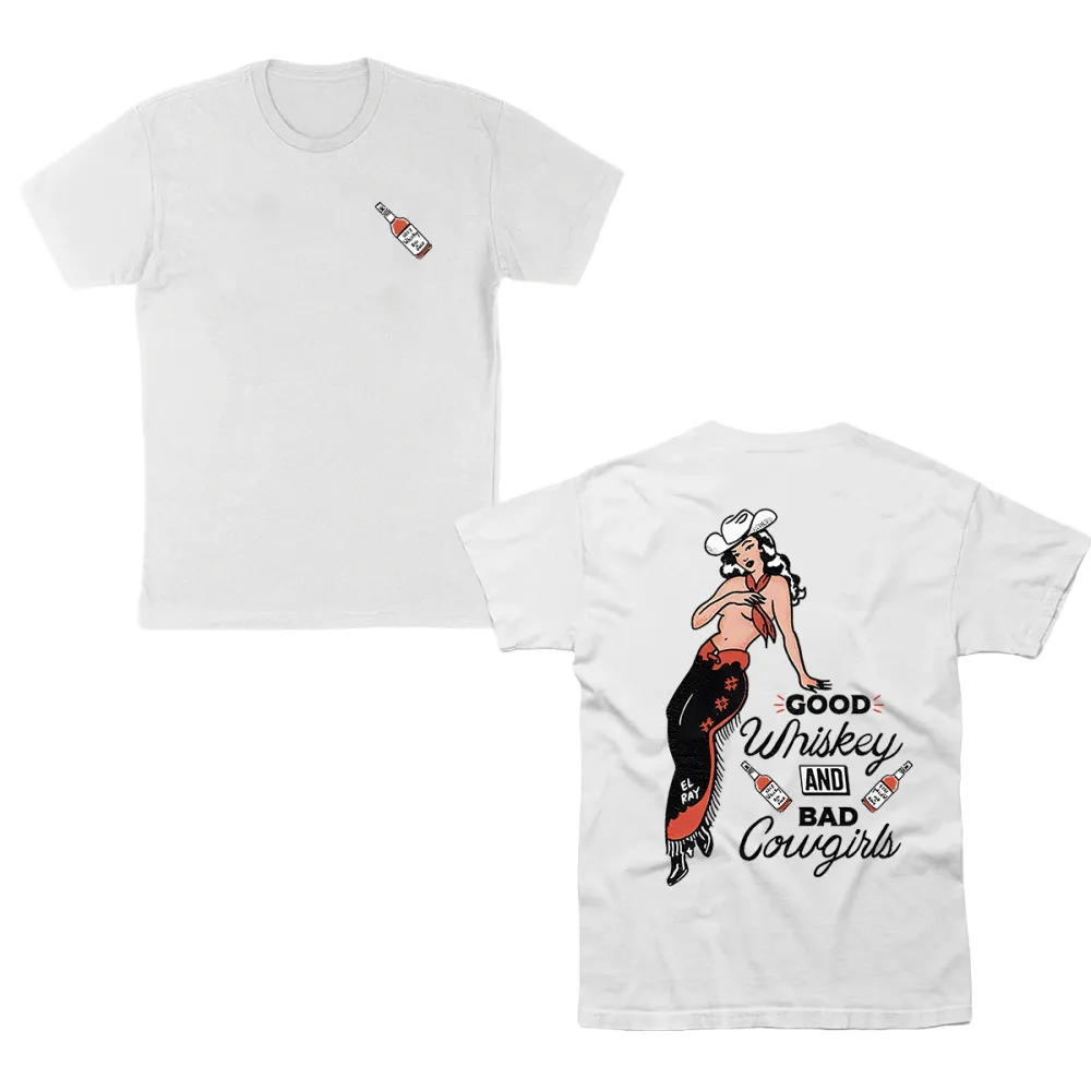 Good Whiskey And Bad Cowgirl T-Shirt
