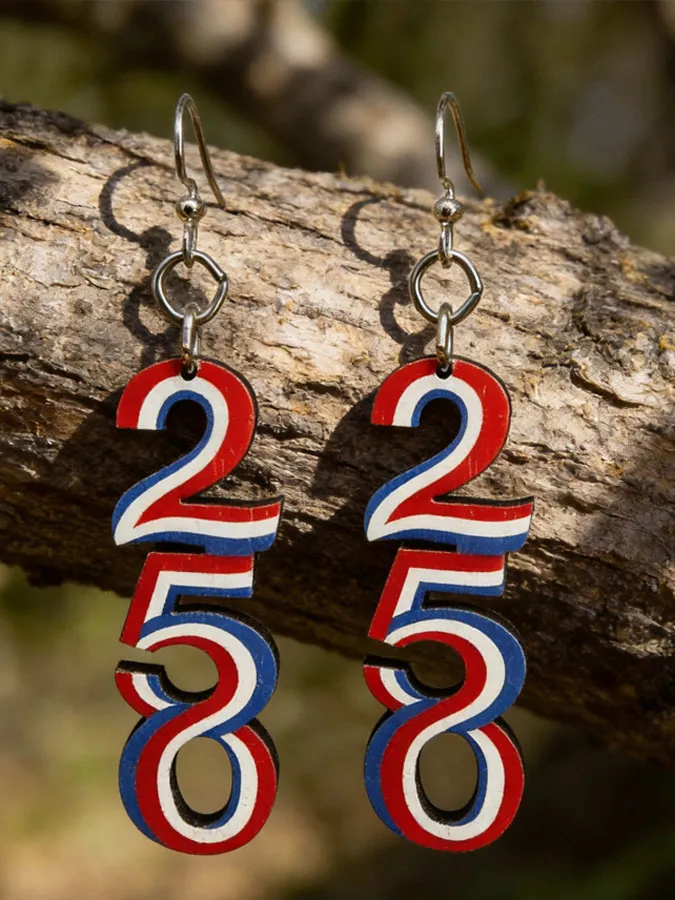 250th Anniversary Earrings