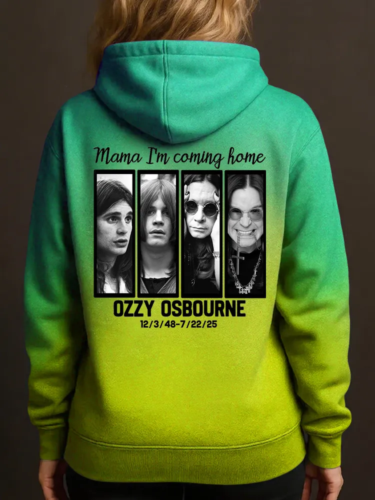 Women 's Gothic Print Hoodie