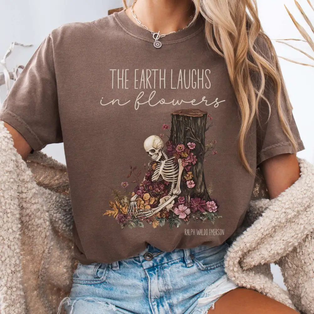 The Earth Laughs in Flowers Tee