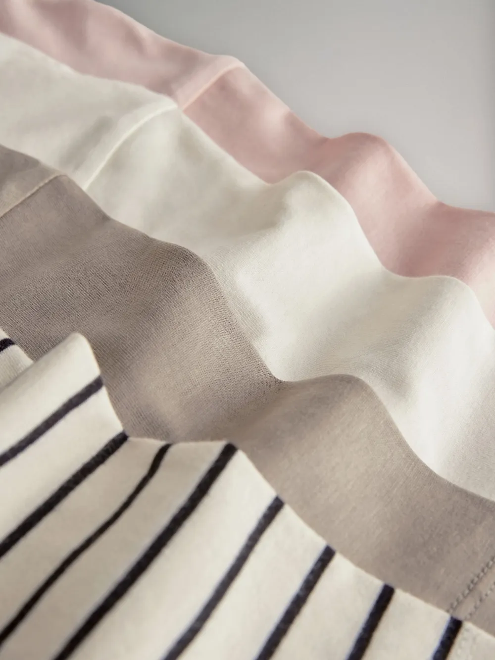 4-Piece Set Of Pure Cotton Loose Short-Sleeve T-Shirts