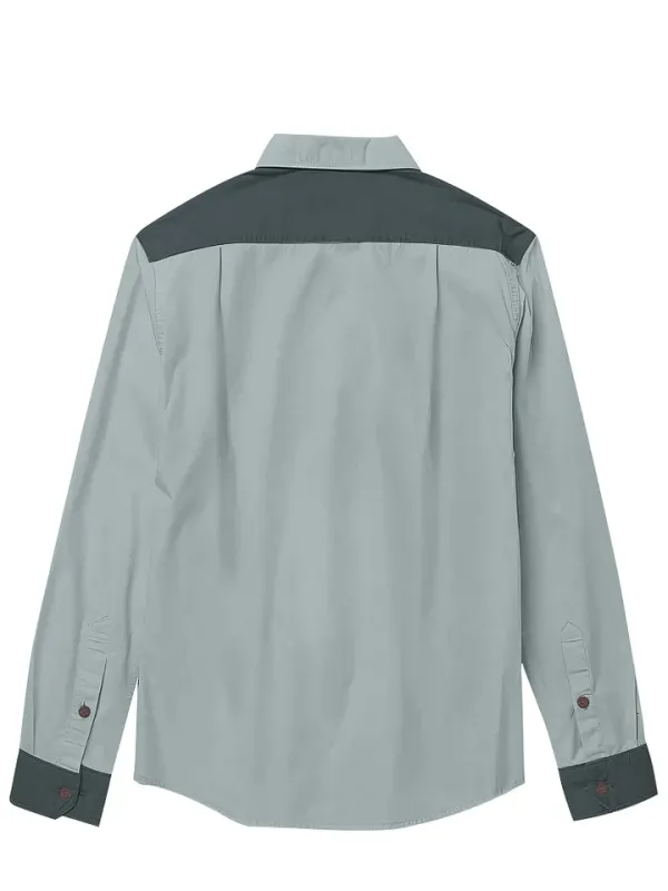 Classic Flower Cowboy - 100% Cotton Long Sleeves Shirt