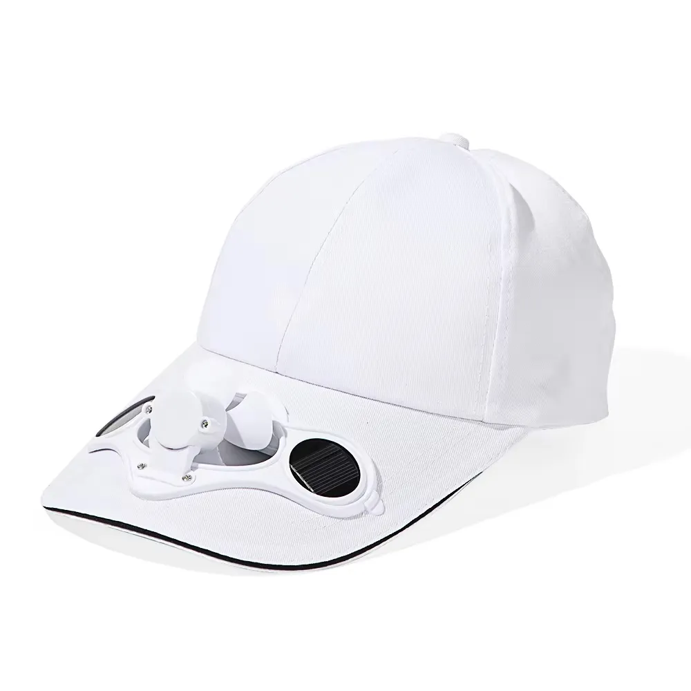Colorful Solid-Color Fan-Shaped Cool Hat