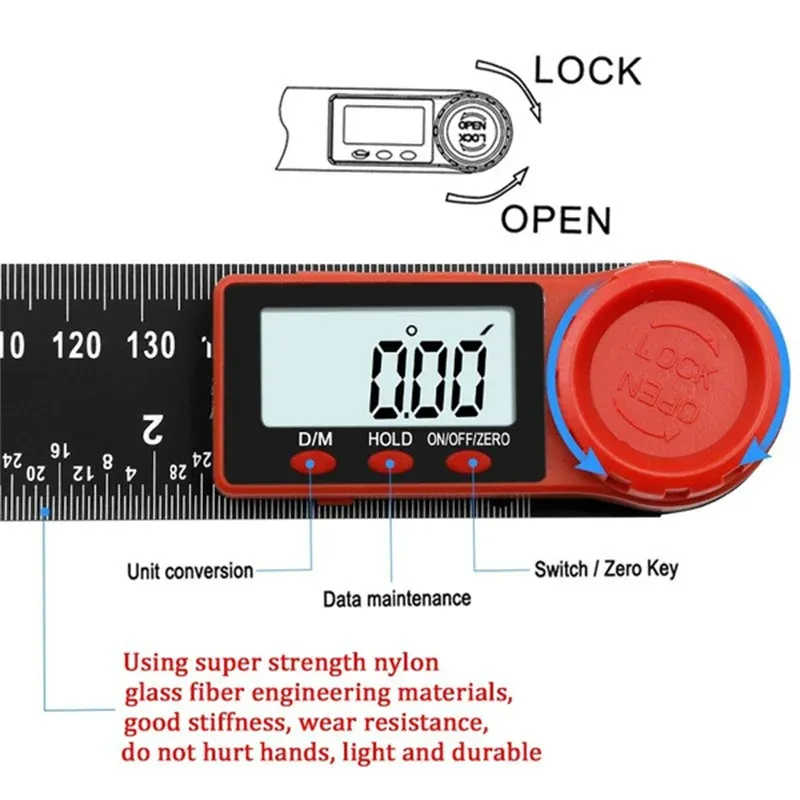 Professional Digital Angle Ruler