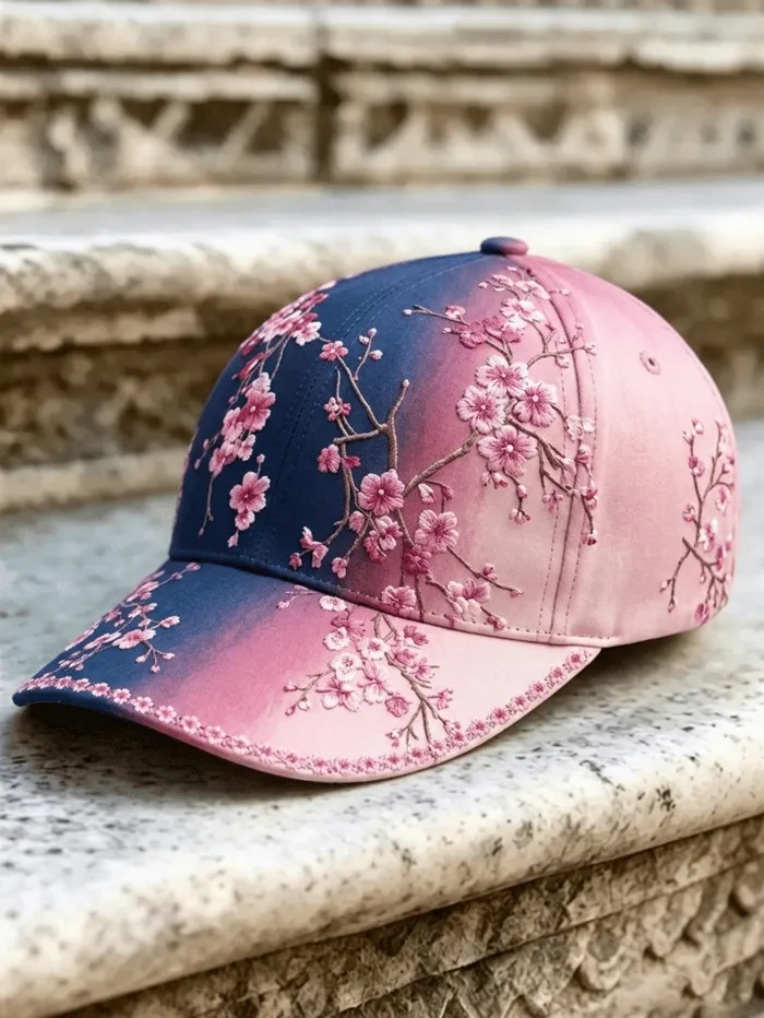 Women'S Casual Breast Cancer Awareness Printing Hat