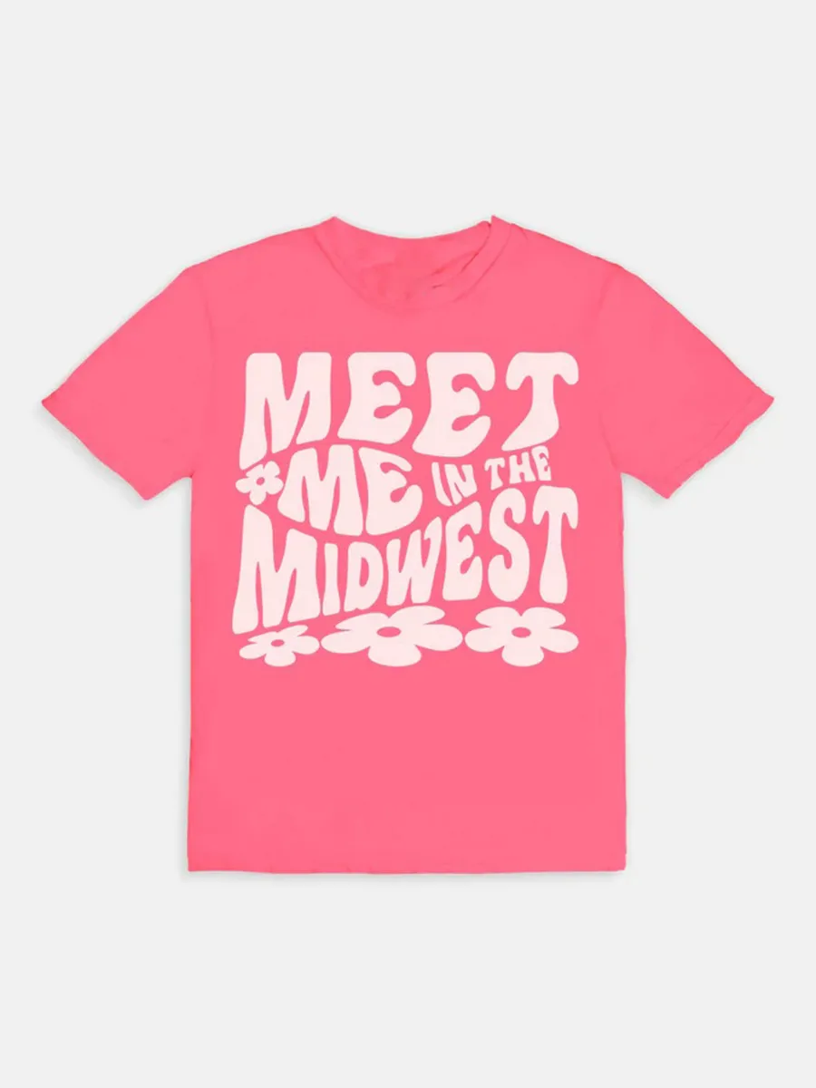 Art Letter Graphic T-Shirt