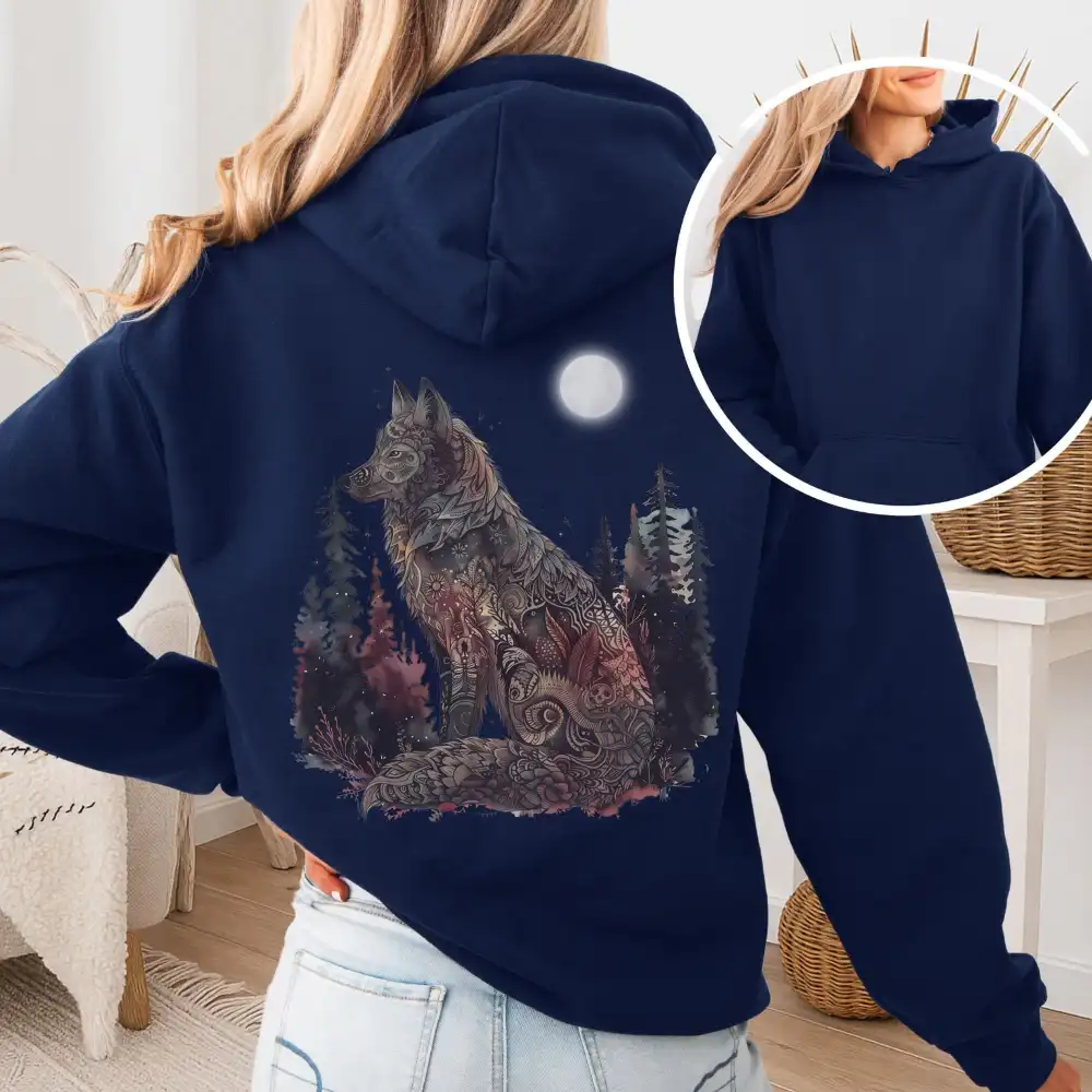 Nightfall Wolf Hoodie
