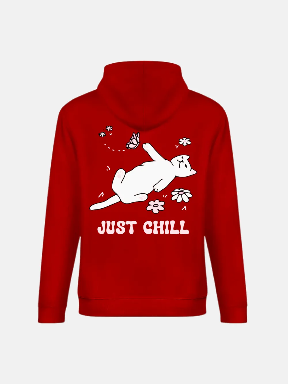 CAT PATTERN HOODIE