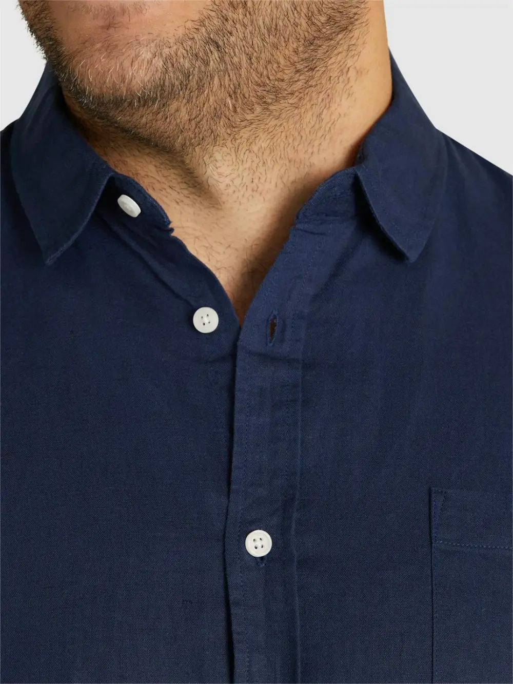 Men's Relaxed Linen Long Sleeve Shirts