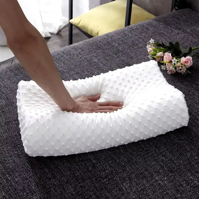 Memory Foam Pillow for Sleeping Adjustable Side