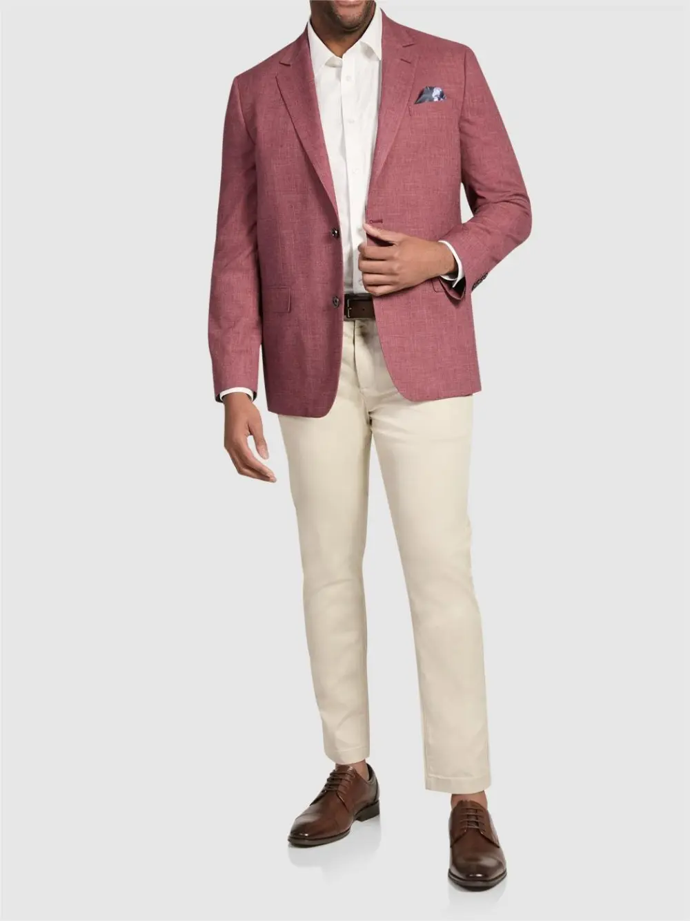 Men's Elegant Textured Formal Blazers