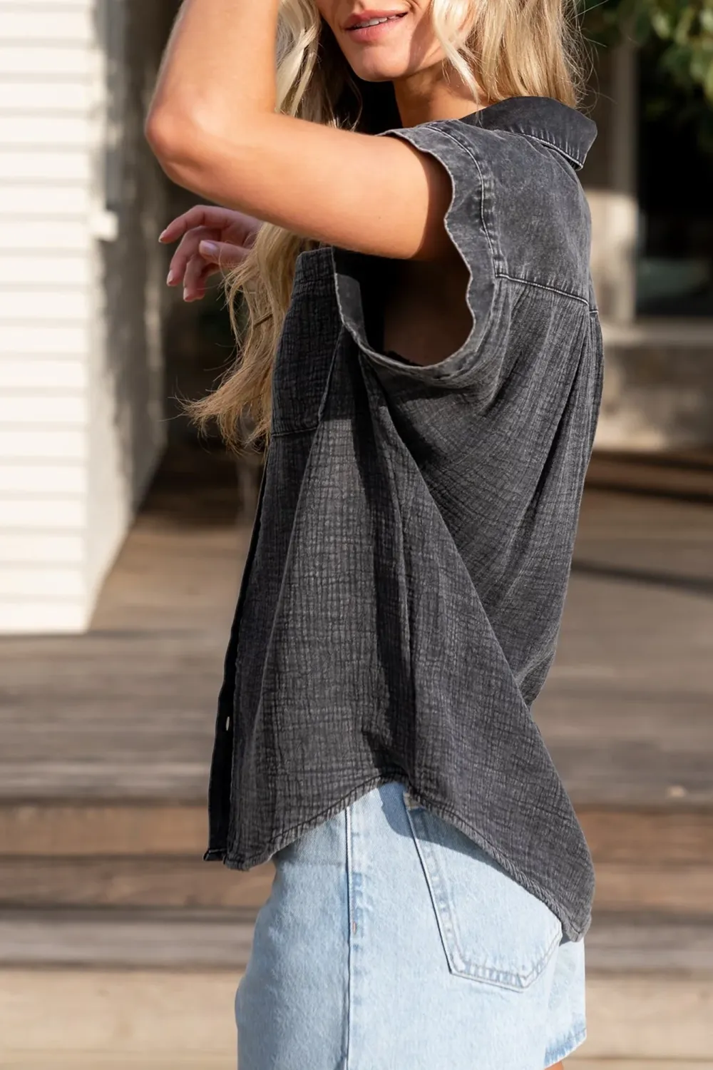 Daily Soft And Breathable Turn-Down Collar Shirt