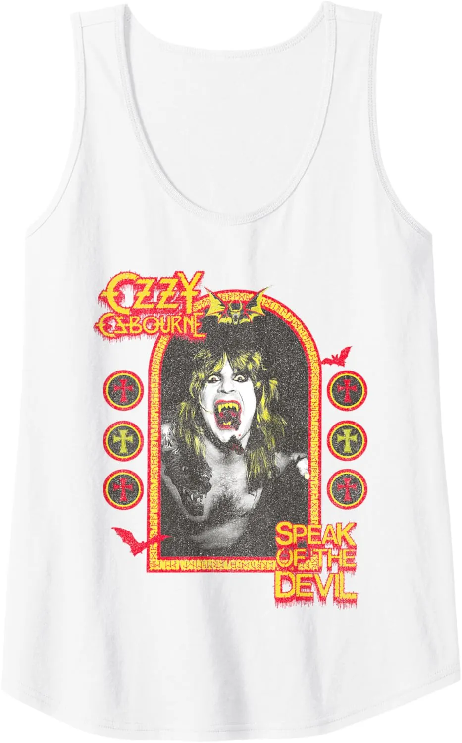 Speak Of The Devil Ringer Tank Top