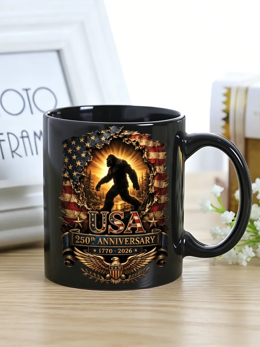 USA 250Th Anniversary Sasquatch Mug