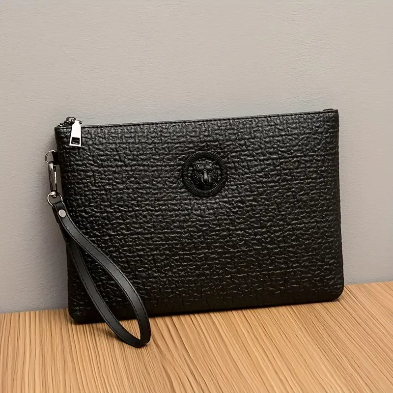 Black Men's Handbag Wallet Bag