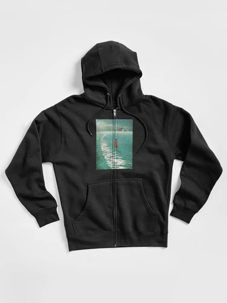 Waiting For The Cities To Fade Out Zipped Hoodie