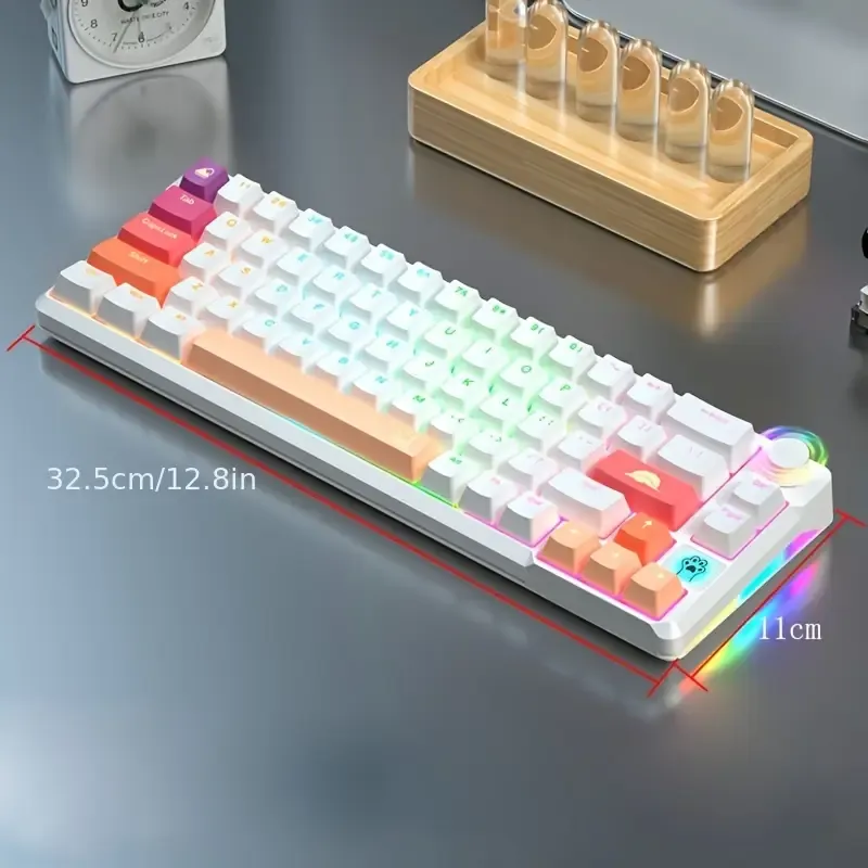 White Mechanical Gaming Keyboard