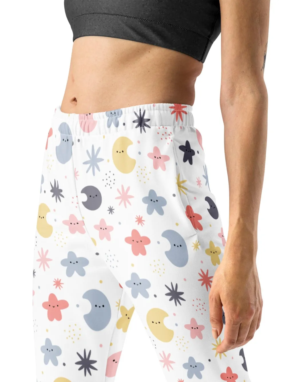 Pastel Celestial Casual Pants