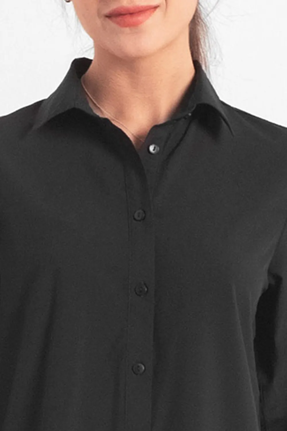 Soft Skin-Friendly Ladies Black Shirt