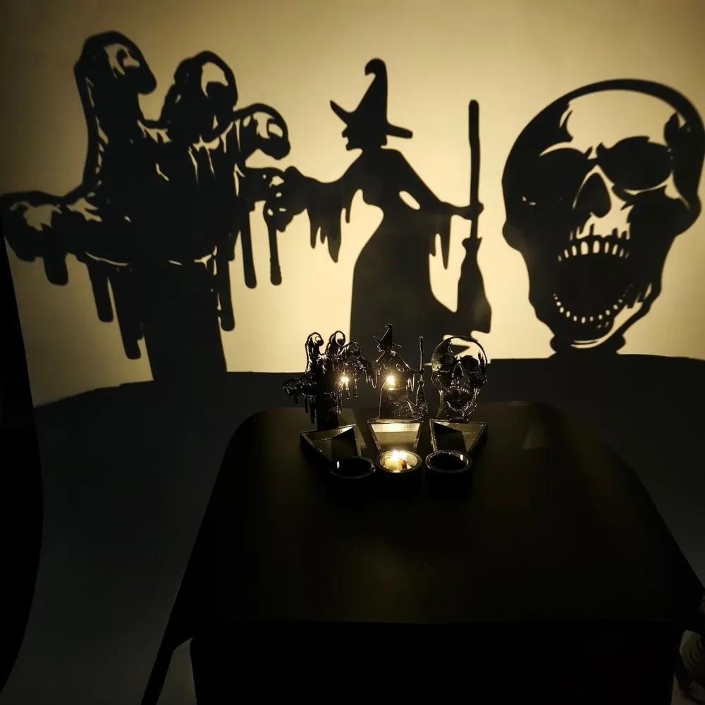 Halloween Funny Shadow Stand - Creative Desktop Decoration