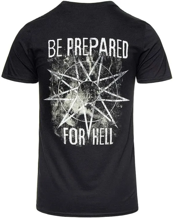 Men's Official Skull Group Printed Round Neck T-Shirt