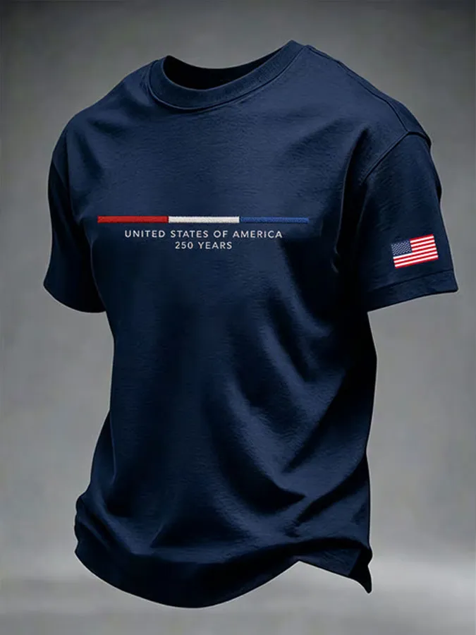 Men's USA Print T-Shirt