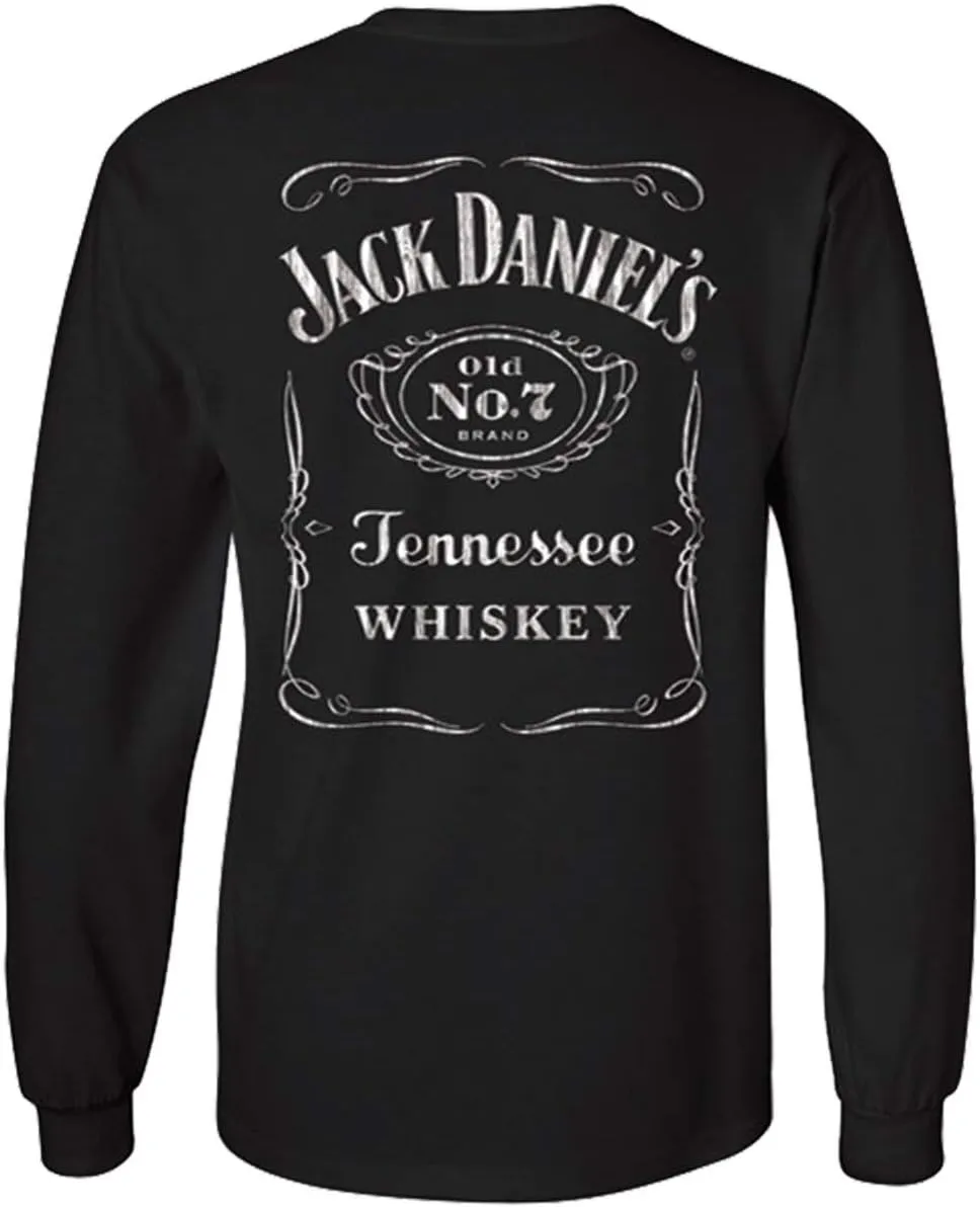 Men's Jack Daniel's Printed Long Sleeve T-Shirt