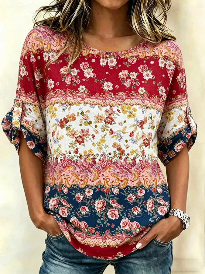 Women's American 250th Art Print Shirt