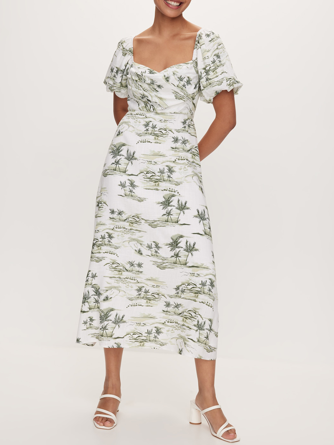 Daily Slight Stretch Midi Dress