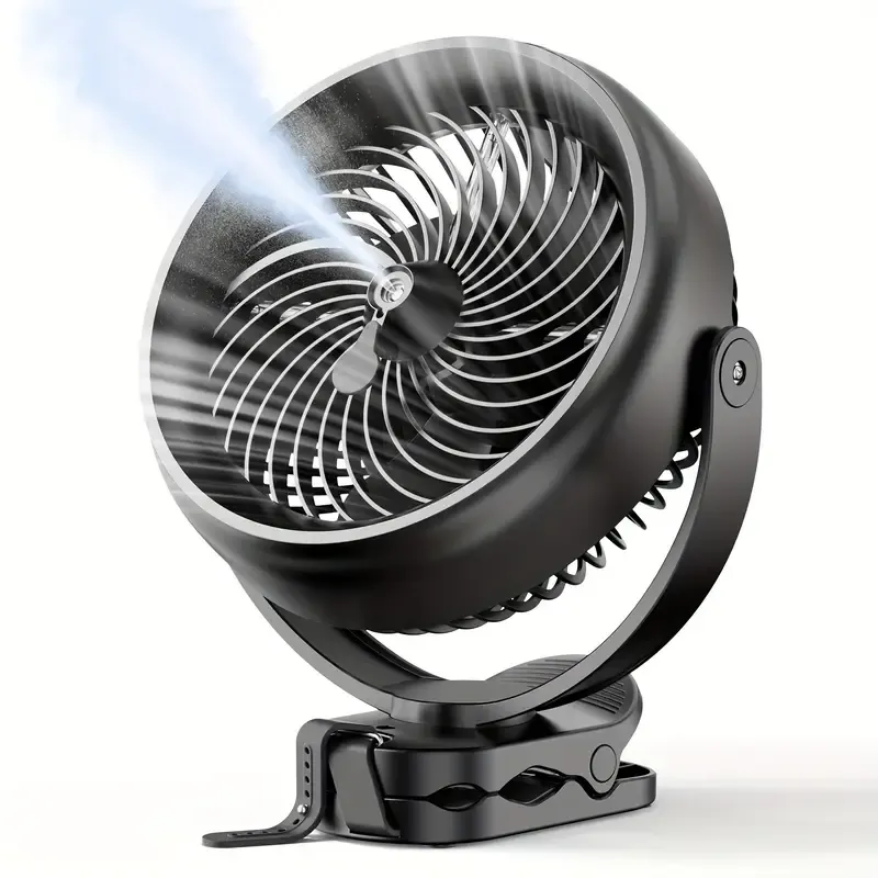 Battery Operated Misting Fan