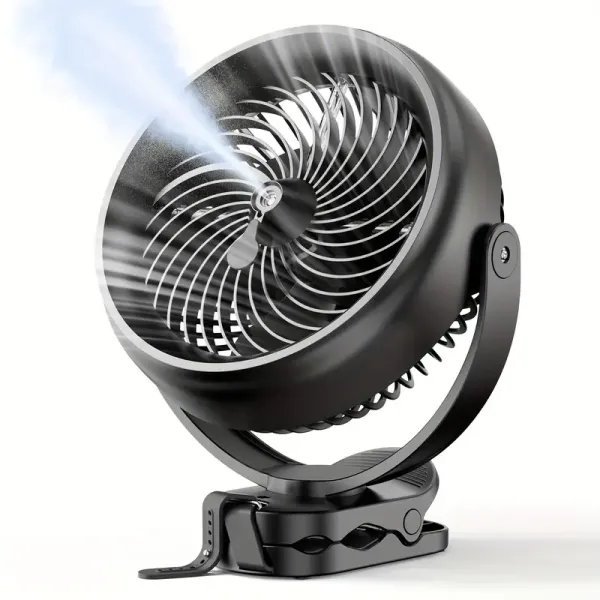 Battery Operated Misting Fan