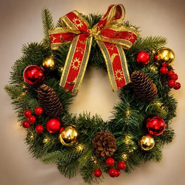 Christmas decorations, Christmas wreaths
