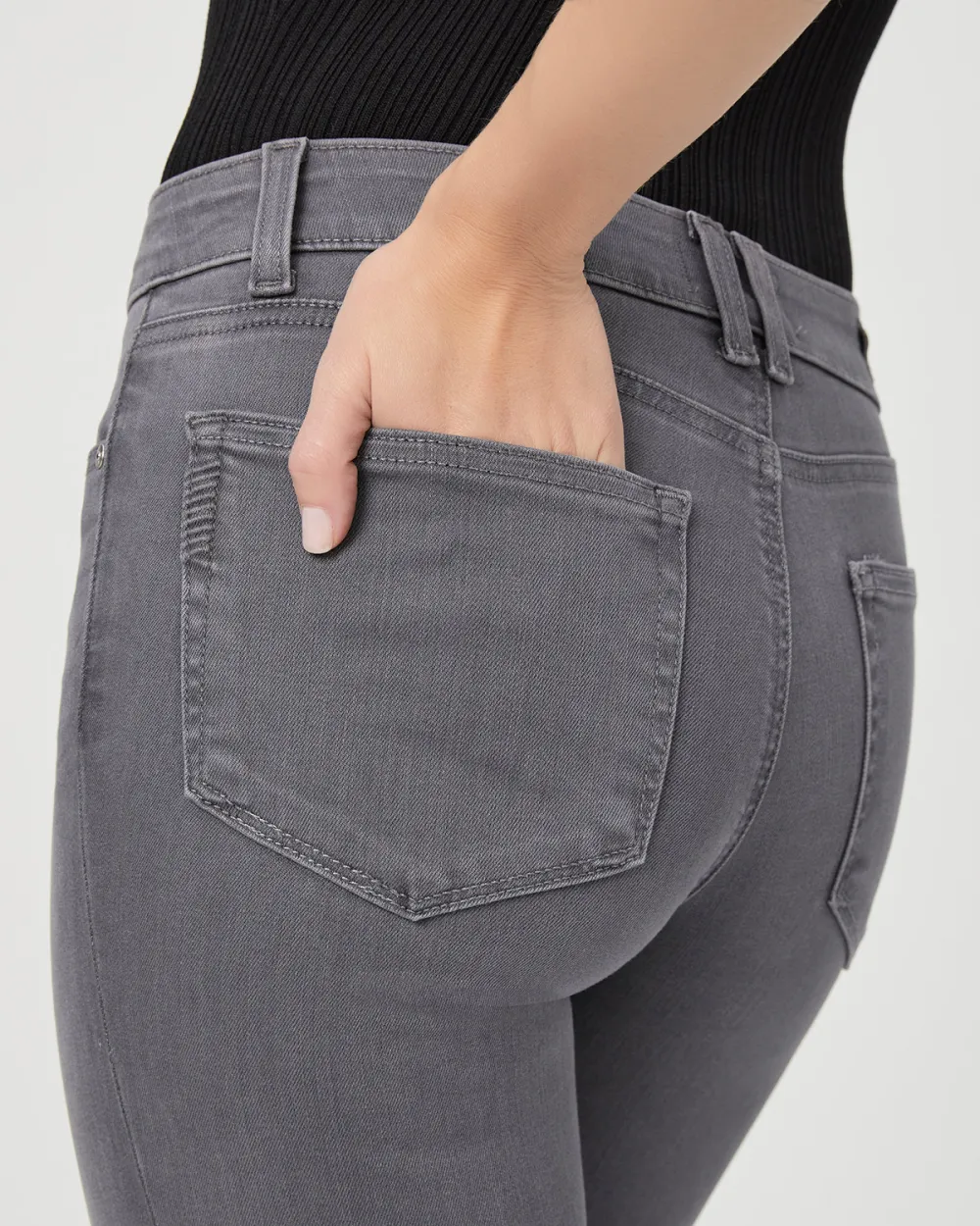 Gray Bootcut Jeans