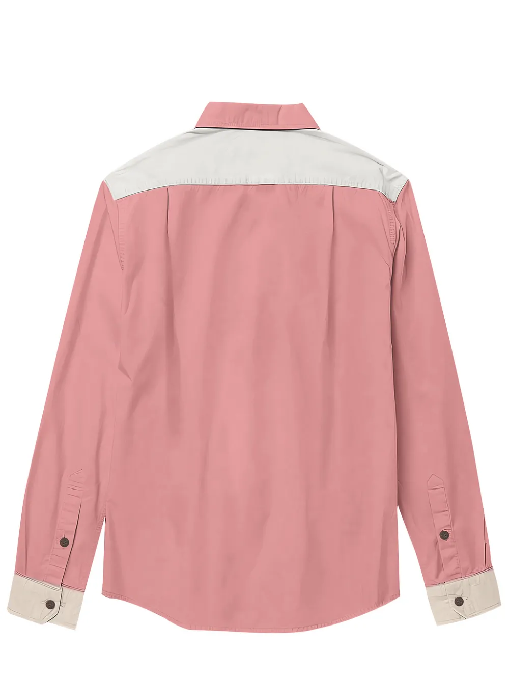 West Cowgirl Cactus Shirt For Men Button-down Shirt Long Sleeve 100% Cotton Shirt