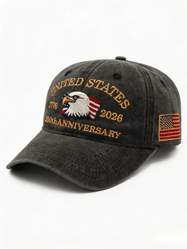 Unisex  250Th Anniversary Commemorative Casual Hat