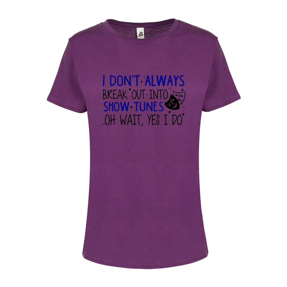 Women's Irregular-lettered
