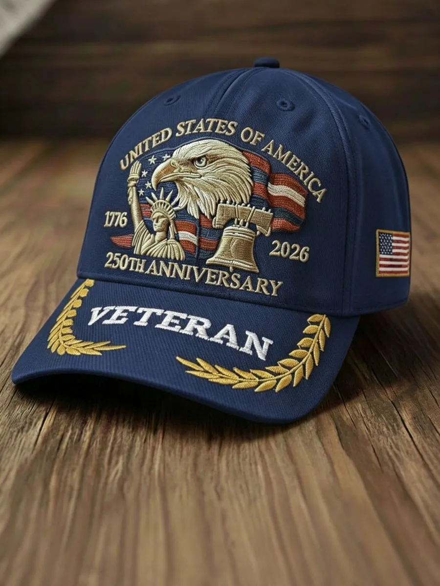250th Anniversary Printed Hat for Men and Women